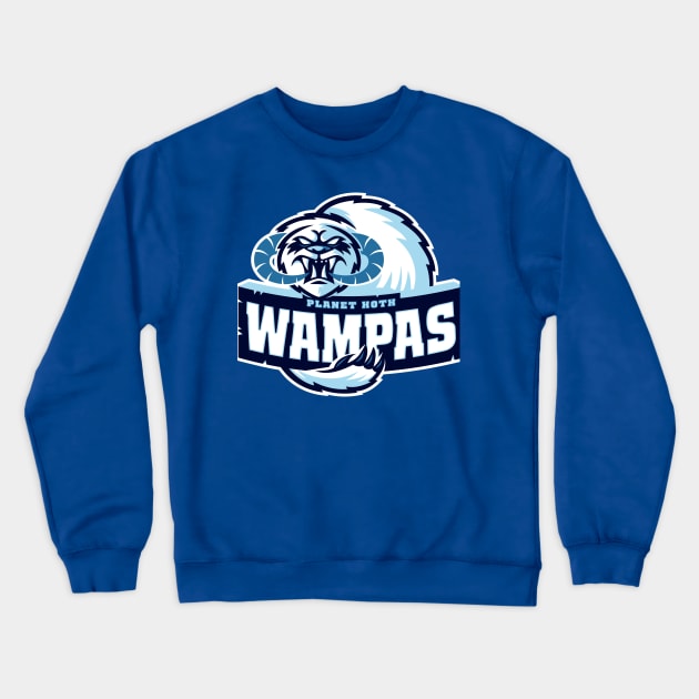 Planet Hoth Wampas Crewneck Sweatshirt by WanderingBert